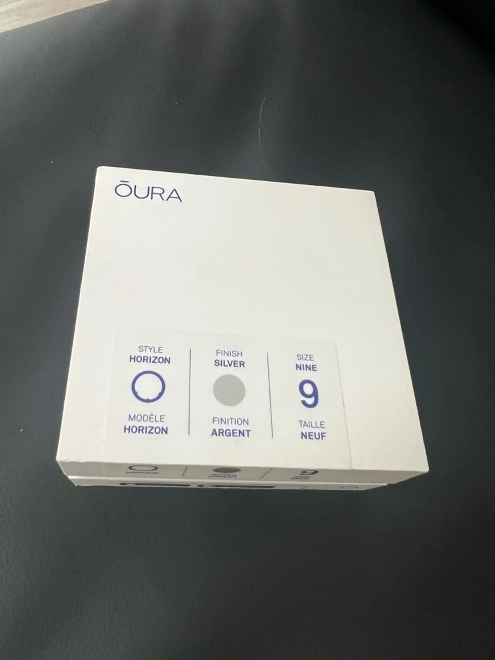 Oura Ring Silver Smart Health & Sleep Tracker HORIZON
